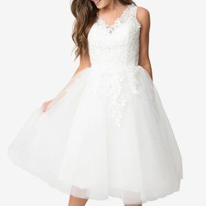 NWT Monte Carlo 1950s Wedding Dress